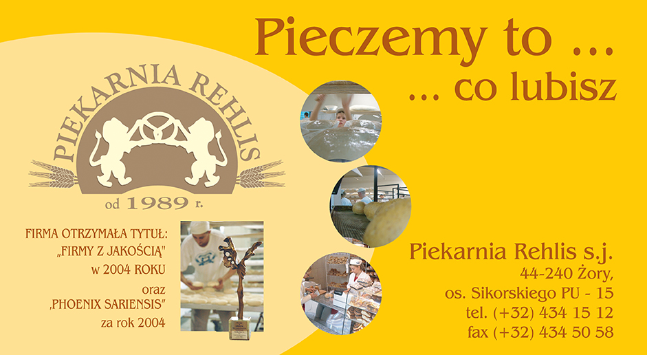 PIEKARNIA REHLIS - piekarnia ŻORY Rehlis ŻORY